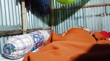 Stepbrother and Stepsister in One Bed