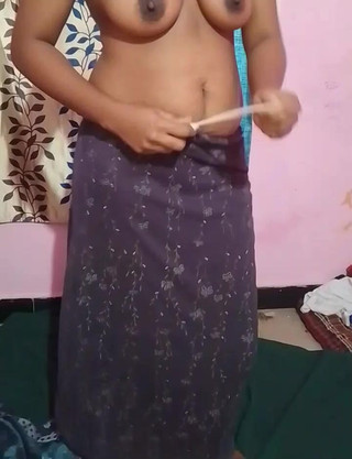 Hot Village Girl Changing Dress