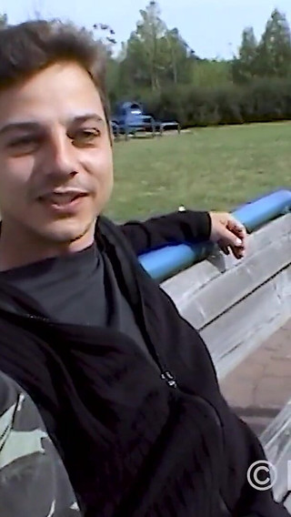 Threesome in a Swinger Mobile Until the Police Arrive