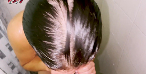 Nothing Better Than a Delicious Hot Shower and More if It Is Accompanied by a Delicious Blowjob