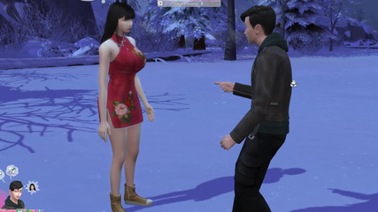 Sex on Winter Season Snowing