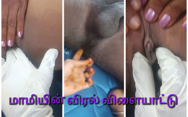 Tamil Hot Talk Fingering &hand Shacking