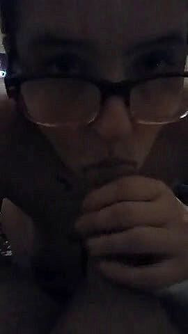 Hot tattooed teen loves Daddy's cum