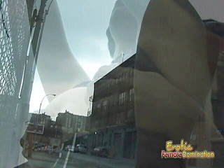 Redhead lezdom whipping tied up babe