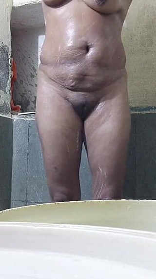 I Put My Cock Between the Long Beautiful Hair of Kavita Bhabhi's Pussy