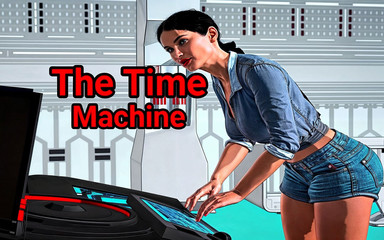 American Step Sister Made a Time Machine and Sent Step Brother to Another Dimension, Then Fucked in a Mess in English