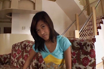 Beautiful oriental teen fucked hard at sex audition