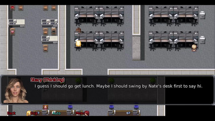 The office wife #27 - Stacy went to the doctor ... Stacy had a 3 sum ... Zack and Stacy had a moment