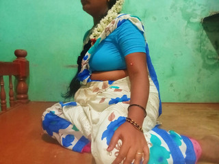 Tamil Stepaunty Priyanka Pussy Show in Village Home