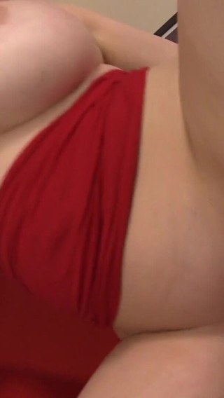 Pretty cirvy girl with huge tits does boobjob with huge cock and fucks it