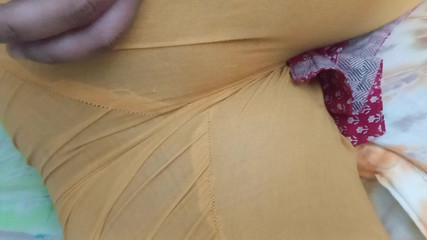 Desi Bhabhi Stepping Secret Video and Enjoy Her Ass