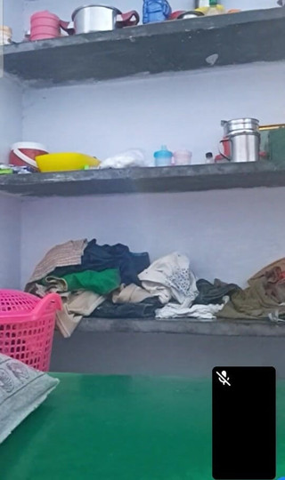 Village Stepaunty Showing Her Body