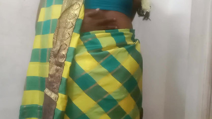 Tamil Saree Hot Busty Stepaunty Fucking in House