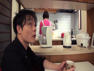 Wife's Stemmother and Son-in-law Got Excited When They Watched Porn Alone Together