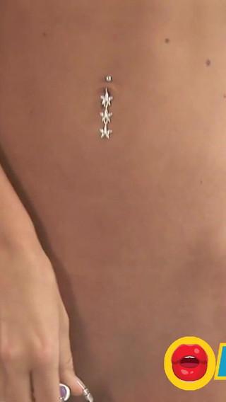 Tall brunette with small tits loves to play before shower