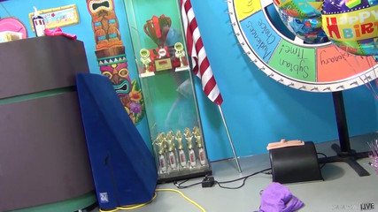 Dragon Man buries his cock deep into Rikki's petite pussy and gets the all-dressed treatment from the bubbly babe