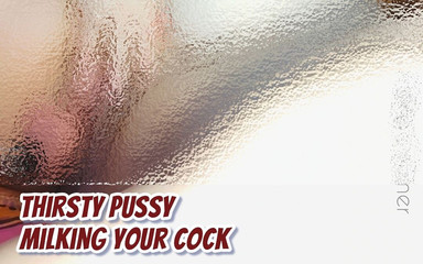 Just Lay Back and Let Me Milk Your Cock with My Thirsty Pussy...
