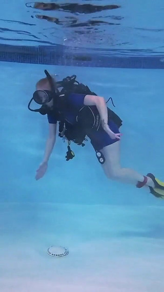 Bound Beneath the Surface - Scuba Tease & Rope Play in Vintage Wetsuit