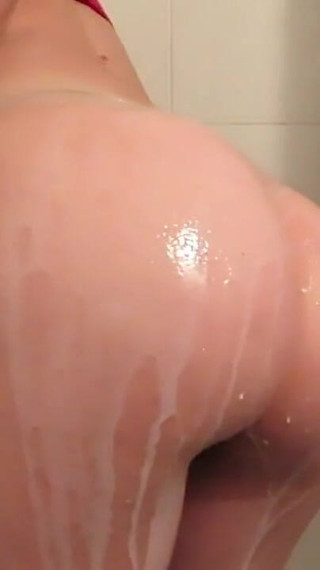 Milk Shower (ass and Tits Worship) Natural Beauty