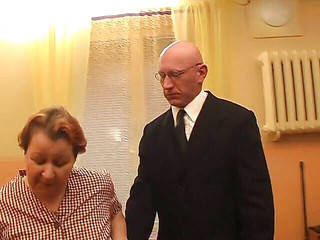 Filthy mature woman becomes his sex toy