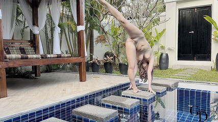 Nude Yoga: Hip Opening Flow - Grey Desire