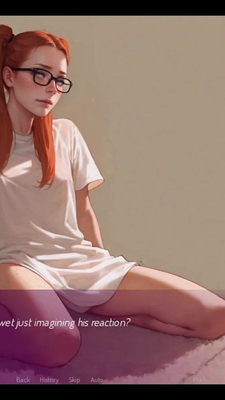 Mila Ai - Mila Teasing the Courier - Addont - by Porn Game 4u