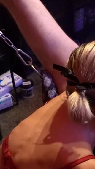 Super Epic Fisting in the Sling Adenlina and Fistdude #14