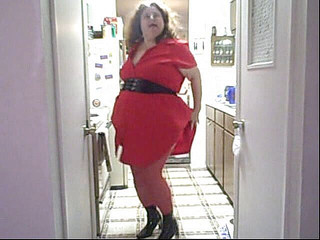 Red dress part 2 Join my Fan club and you will see these and many more videos of me