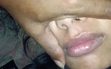 My Stepsister's Friend at Home, Sexy Pretty Girl Glory Eating Pussy - Queen4desi