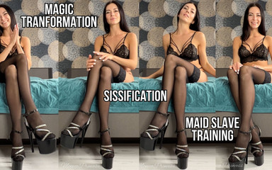 Magic Fantasy: I Transform You Into a Real Sissy Slave Girl