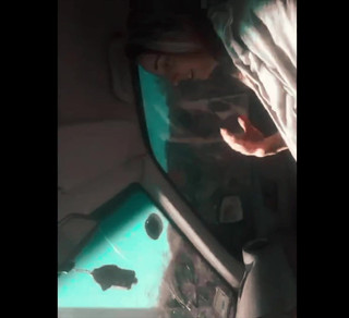 I suck horny cock in the car