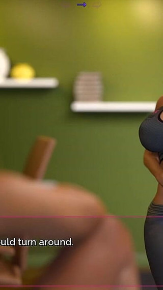 Shut up and Dance - Part 14 - Landlady in Fitness Costume Masturbate Me