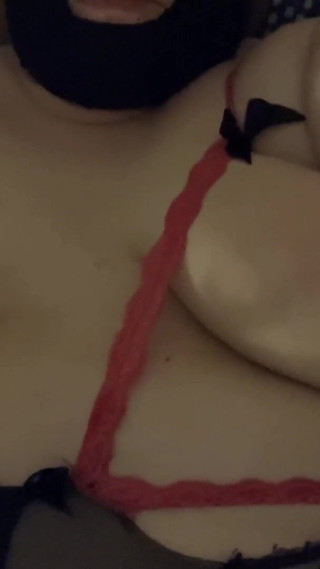 Squeezing My Big Boobs Sucking My Dildo Wand Stimulation Orgasm