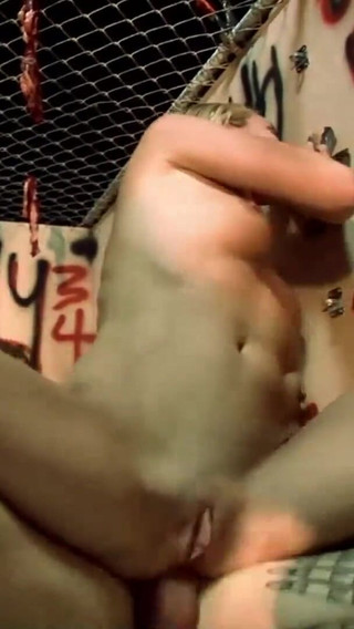 Kelly Wells is getting fucked while sampling cock from multiple glory holes