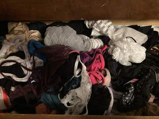 Elianna Tries on Step-daughter's Panties