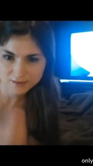 Amateur Wife Sucks Cock and Eats Cum While Watching Her Homemade Anal Porn