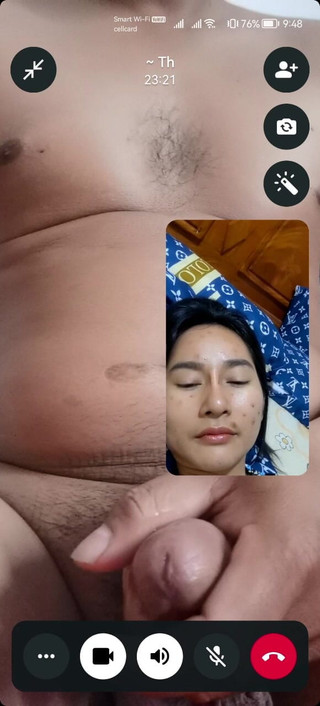 Plumbing Penis Enlargement During Video Call Sex Filipina