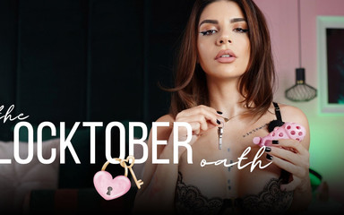 The Locktober Oath - No Release Until I Say so Chastity Femdom Control