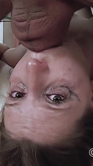 Blonde Deepthroat Blowjob