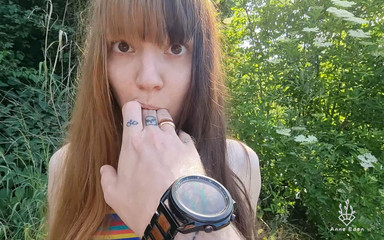 Outdoor Magazine Sex Shooting with Orgasm!!