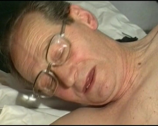 Older Dude Got Pegged in His Ass by German Slut