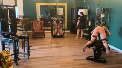 Fetish Lofts with My 2 Slaves, Punishment Area, Slave Treatment, Cage and Special Lounger, Part 2-2.