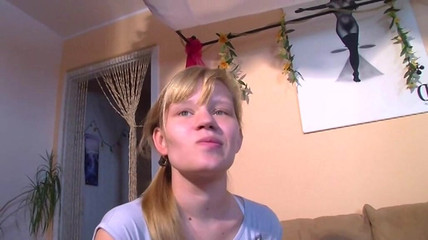 Stunning Blonde Babe Gets Fucked Deep by a Huge Cock