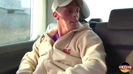 Sexy German Chick Getting Her Round and Fat Ass Sprayed with Cum