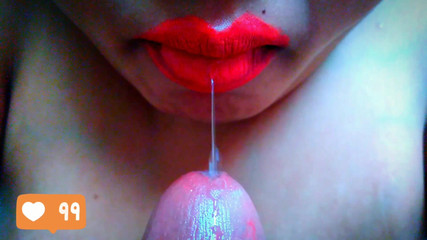 Arabian Stepmom Sucks Big Cock with Her Colored Lips, I Cum Inside Her Mouth