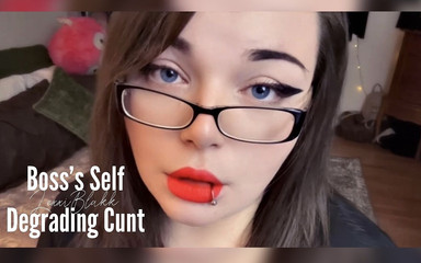 Boss S Self Degrading Cunt