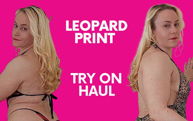 Sexy Lingerie Try on Haul 2