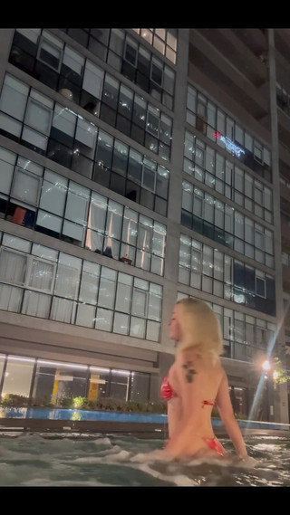 Want to Join Me? It's so Hot in This Pool