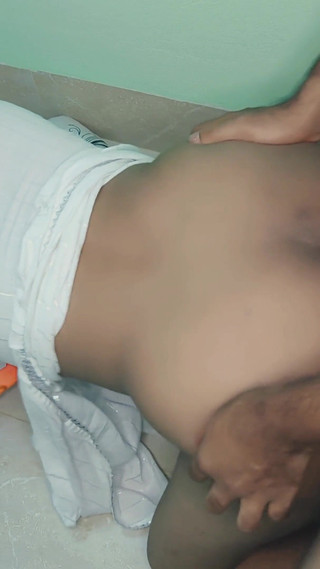 A Beautiful Girl Working, Fucking with Big Stepbrother