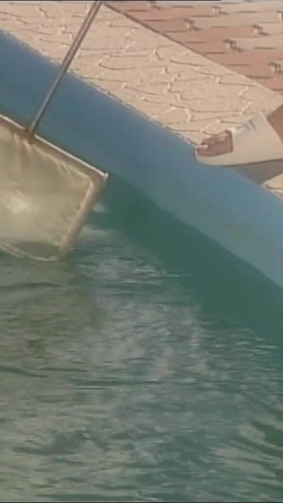 Morning Sex with Loud Moaning by the Pool